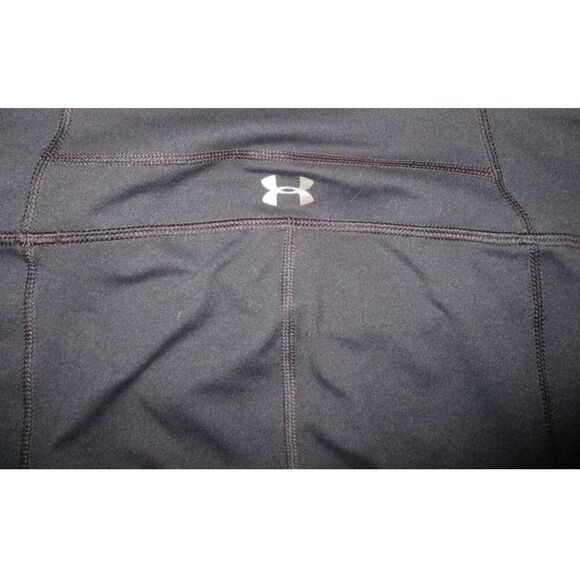 Under Armour Women’s Heat Gear Leggings Black/Gray Sz. XL Workout Active - Picture 6 of 7